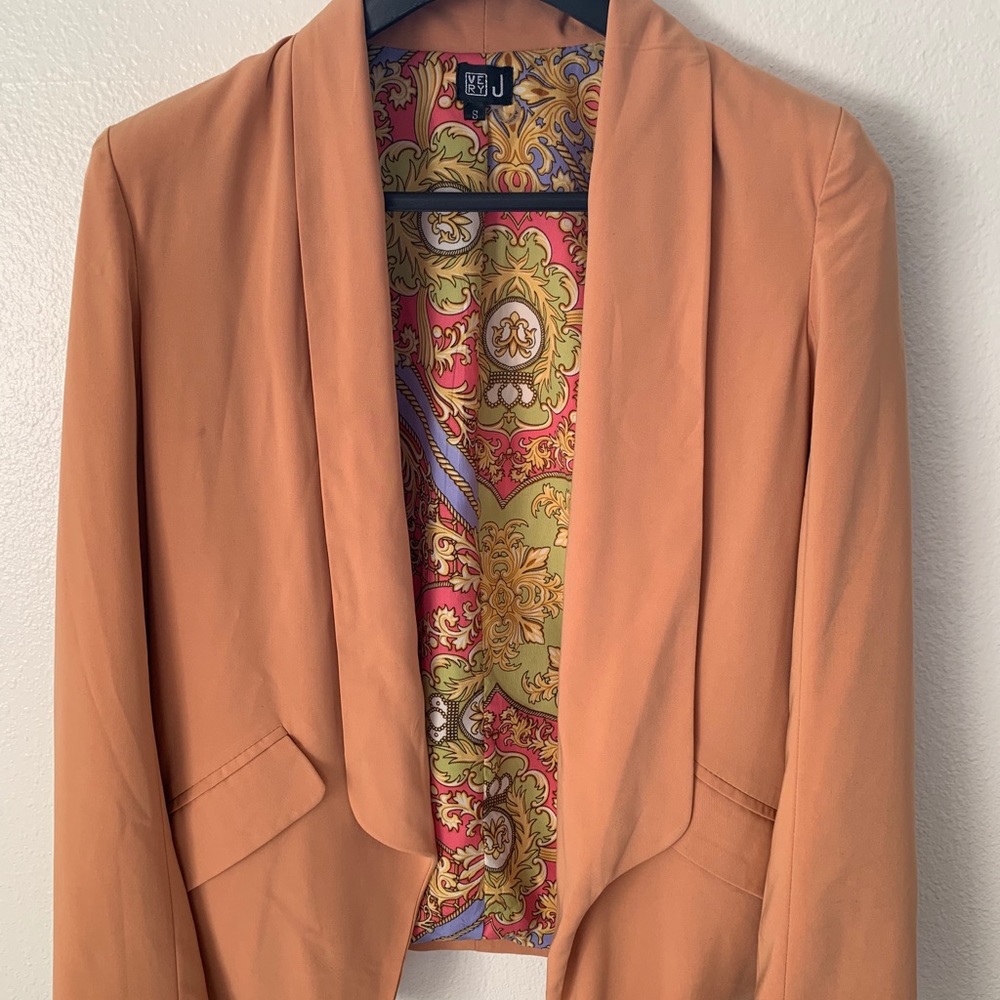 Mustard Yellow Blazer